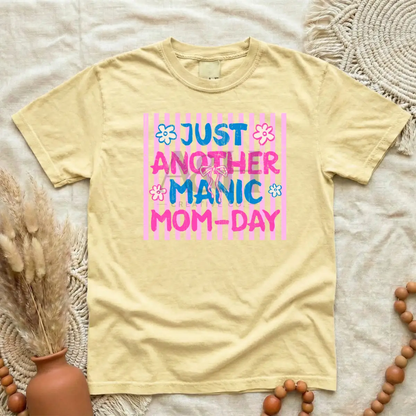 Just Another Manic Mom-Day Tee | Funny Mom Life Graphic Shirt by A&H Creative Co.