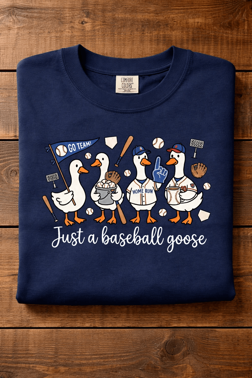 Just a Baseball Goose Shirt - A&H Creative Co.