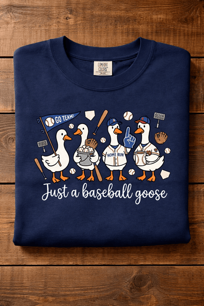 Just a Baseball Goose Shirt - A&H Creative Co.