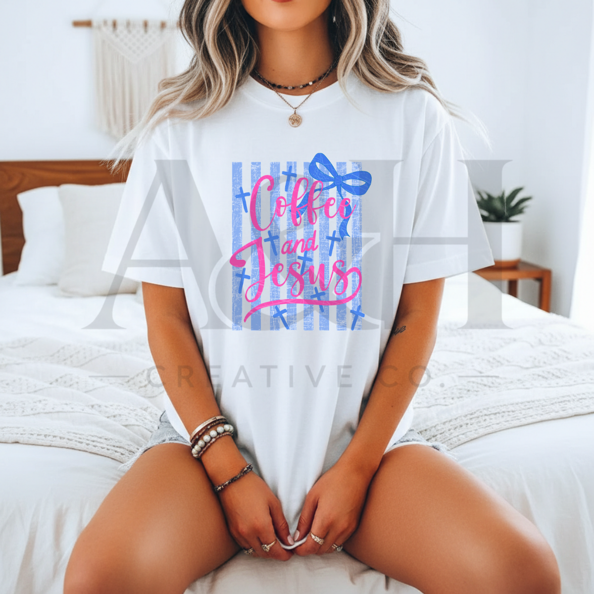Coffee & Jesus Graphic Tee | Faith + Coffee Shirt