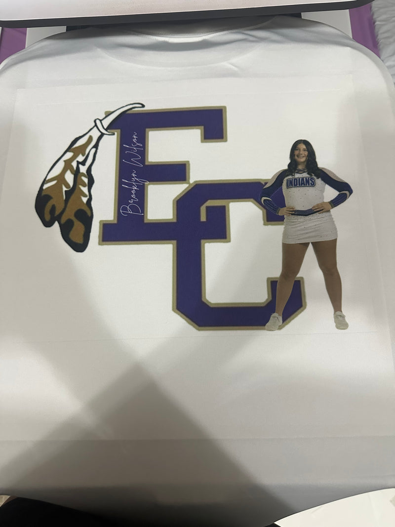 Custom Cheer Tshirt