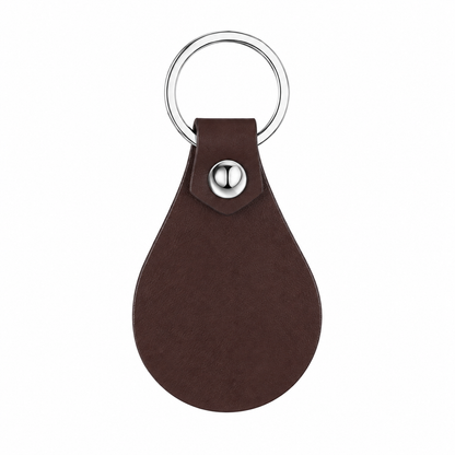 Personalized Engraved Keychain | Custom PU Leather Keychain