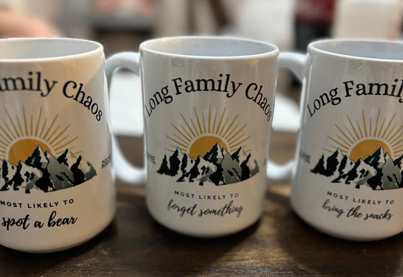 Family Sublimation Mugs