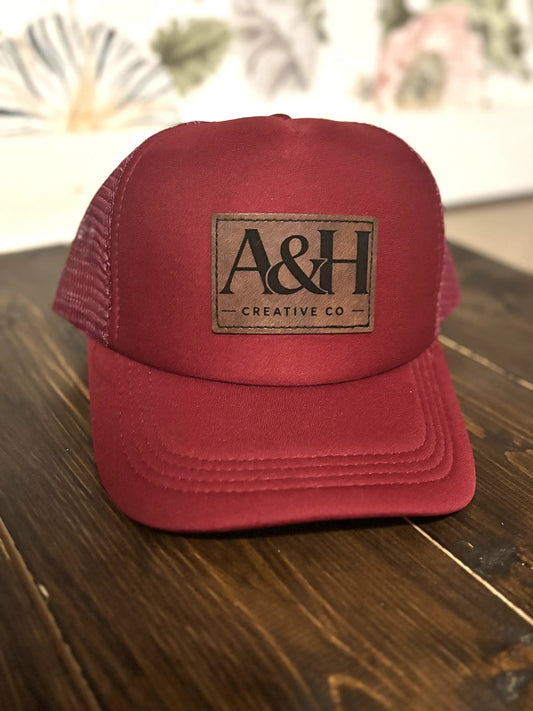 Custom Laser Engraved Patch Hat by A&H Creative Co.