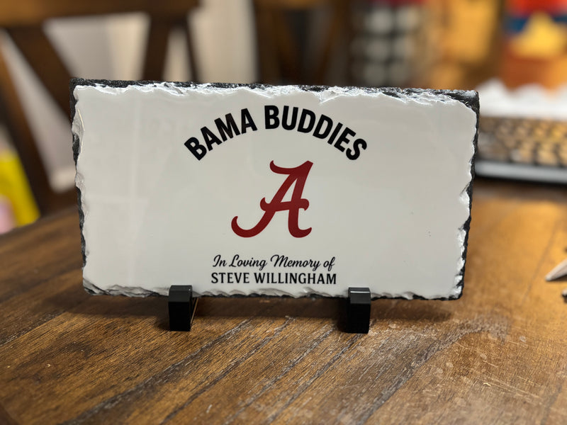 In Memory Sublimated Slate 