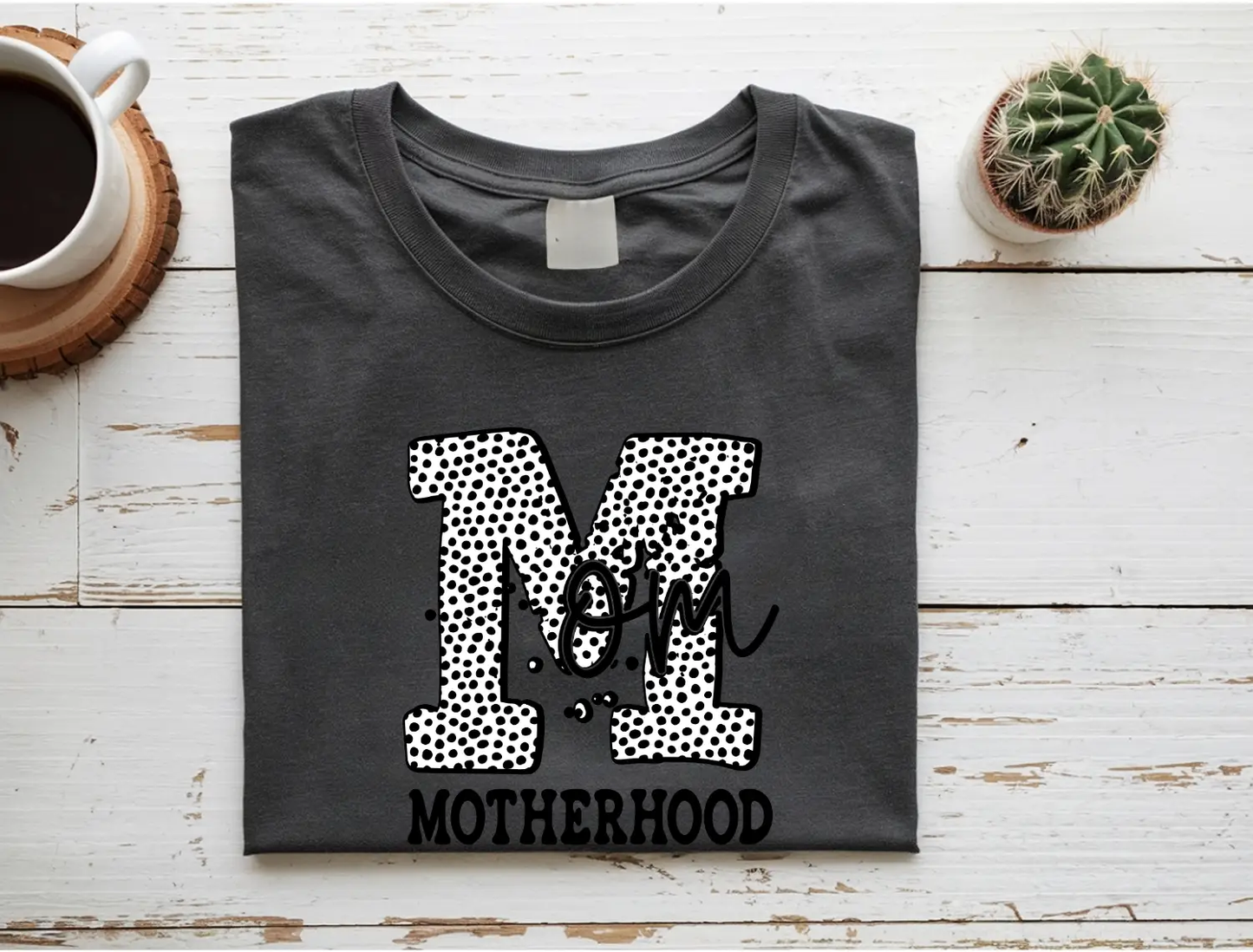 Motherhood Graphic Tee by A&H Creative Co.