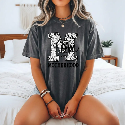 Motherhood Graphic Tee by A&H Creative Co.