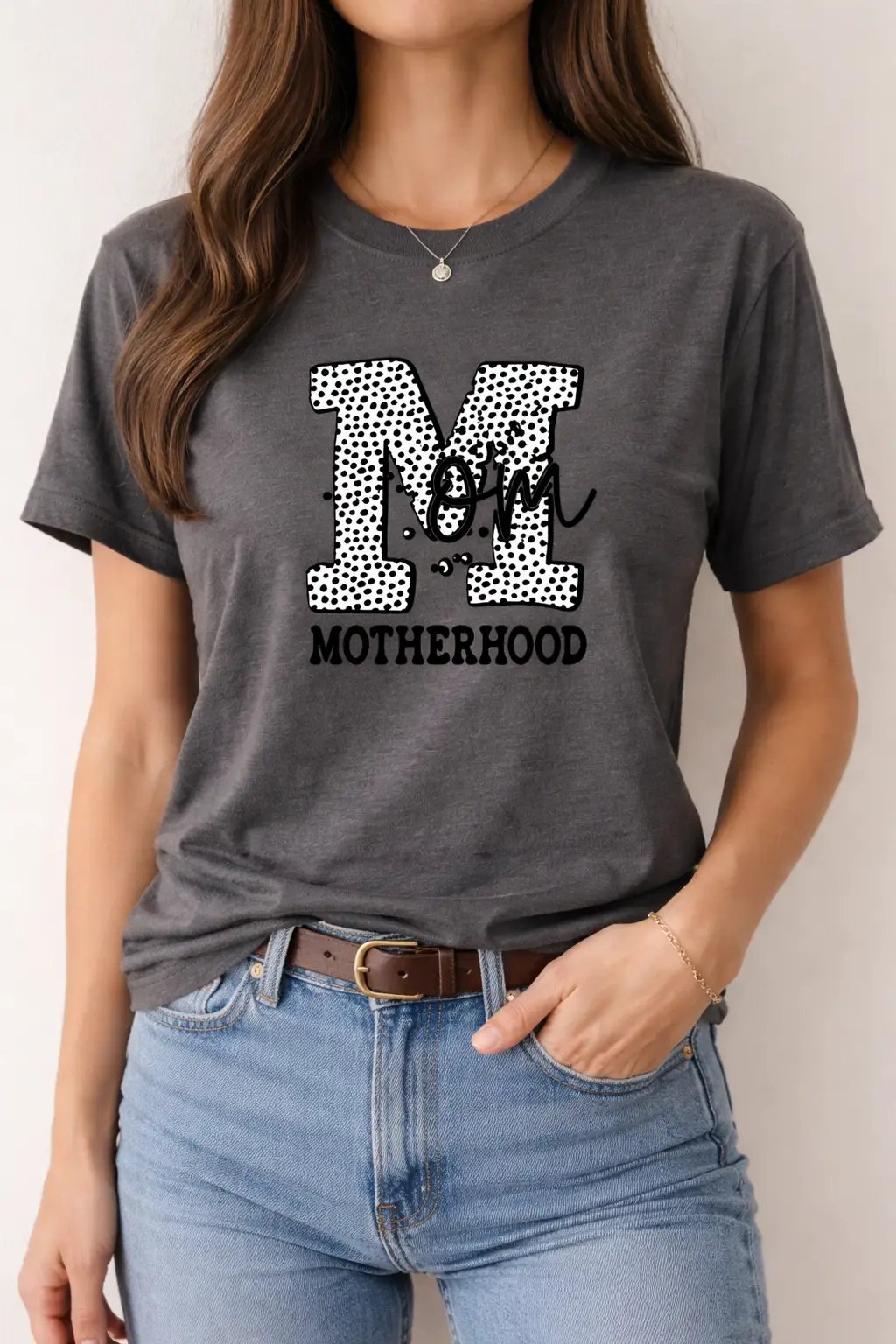 Motherhood Graphic Tee by A&H Creative Co.