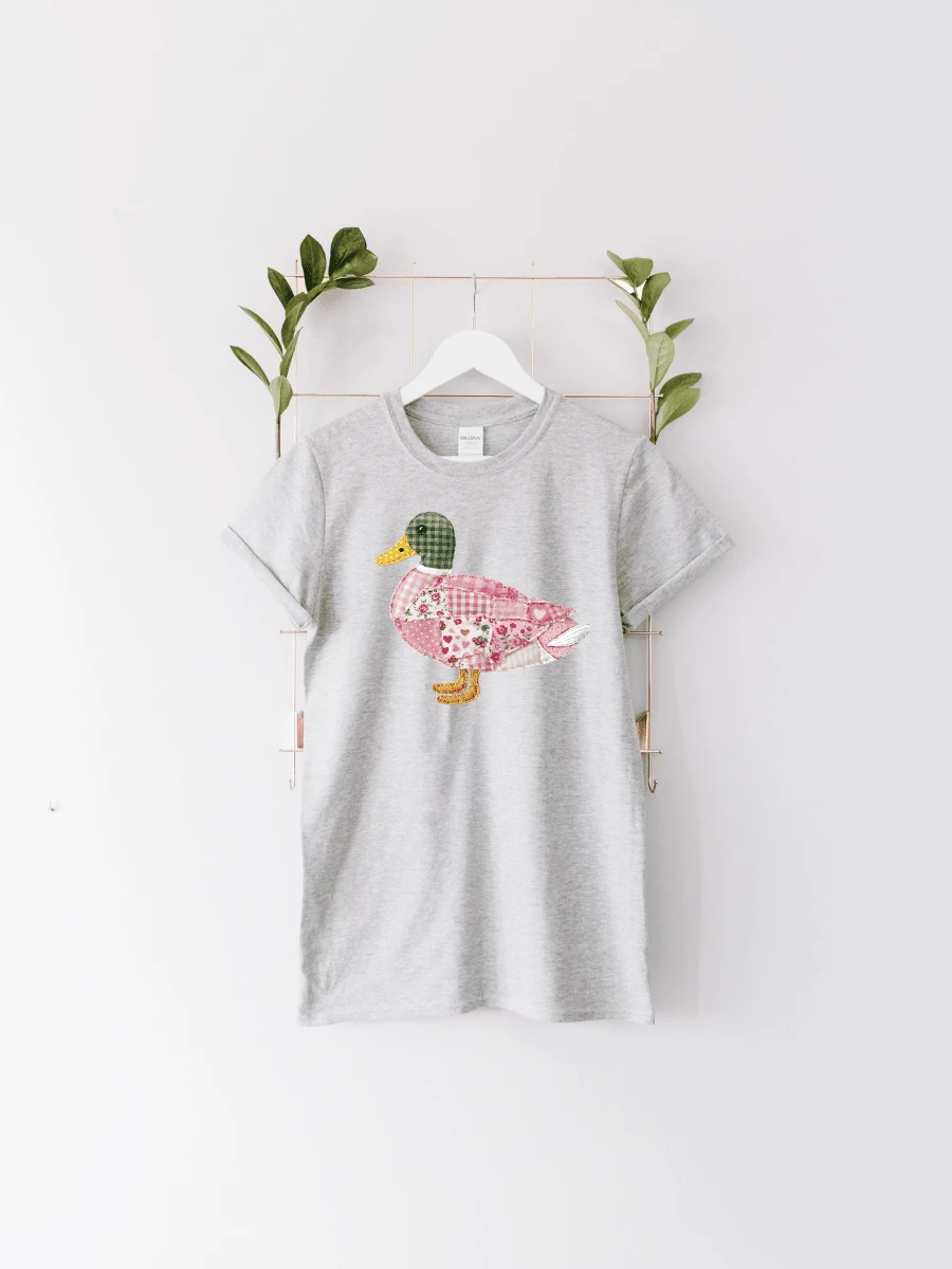 Pink Patchwork Duck Tee by A&H Creative Co.