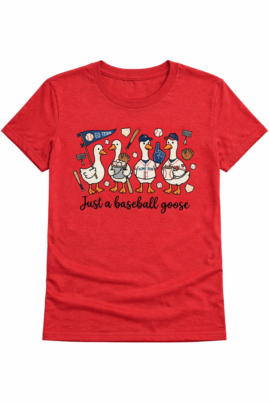 Just a Baseball Goose Shirt - A&H Creative Co.