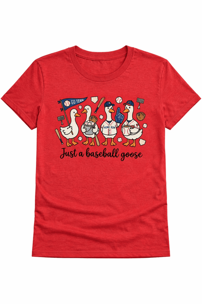 Just a Baseball Goose Shirt - A&H Creative Co.