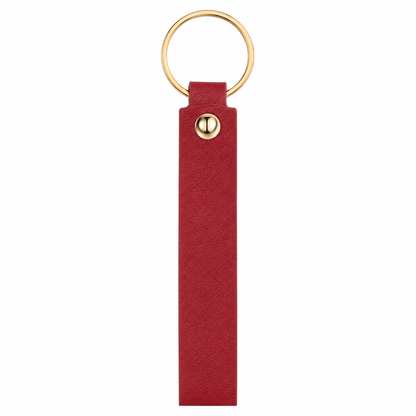 Personalized Engraved Keychain | Custom PU Leather Keychain