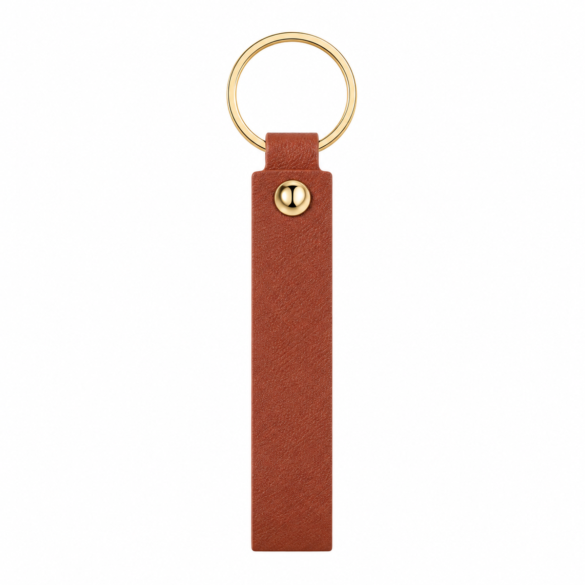 Personalized Engraved Keychain | Custom PU Leather Keychain