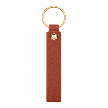 Personalized Engraved Keychain | Custom PU Leather Keychain