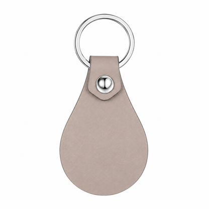 Personalized Engraved Keychain | Custom PU Leather Keychain