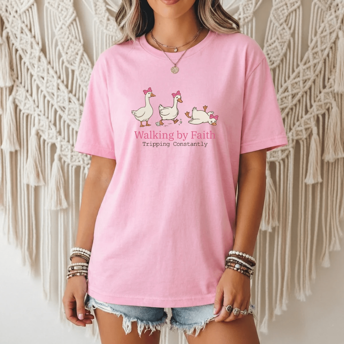 Walking by Faith (Tripping Constantly) Tee - A&H Creative Co.