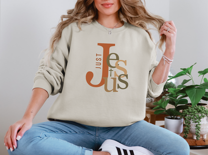 Just Jesus Christian Crewneck Sweatshirt