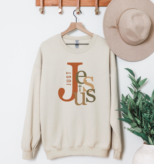 Just Jesus Christian Crewneck Sweatshirt